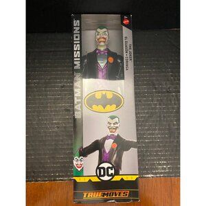 Batman: Knight Missions 12" THE JOKER ACTION FIGURE (TRUE MOVES) 2018 Mattel